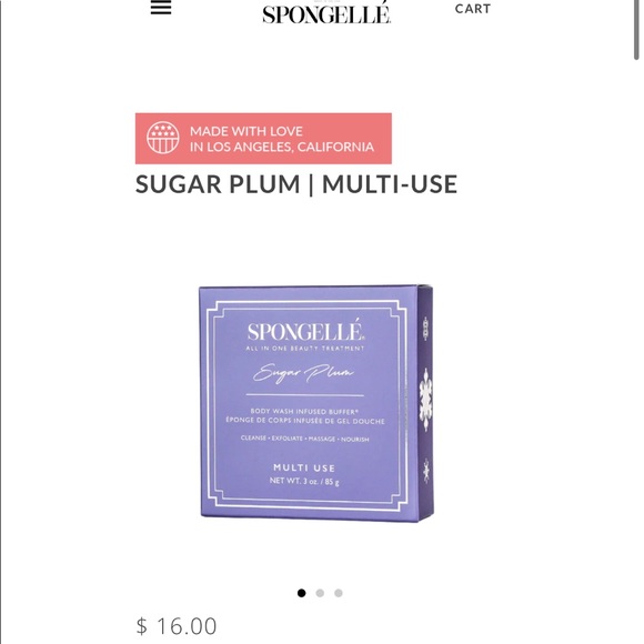 Spongelle Body Wash Infused Buffer - Picture 3 of 3